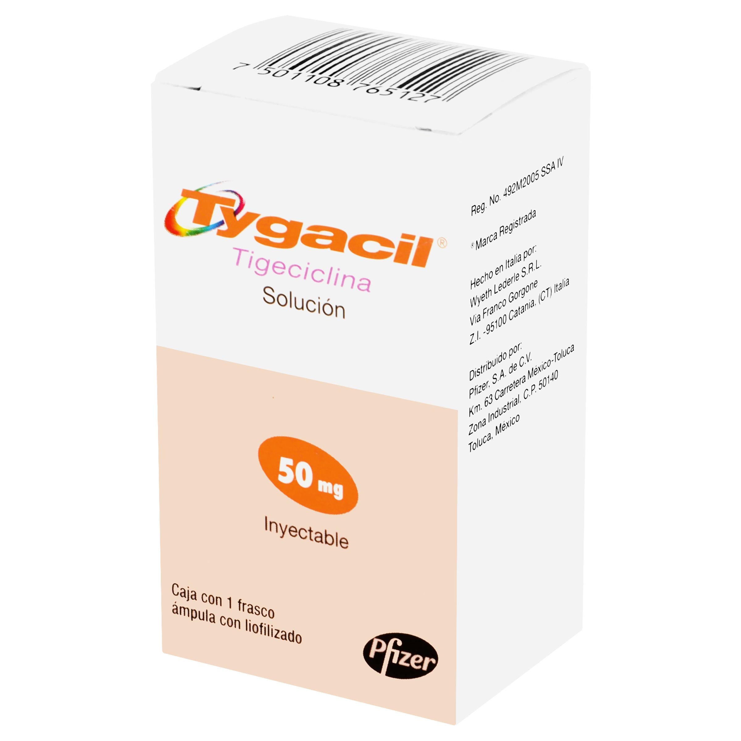 Tygacil I.V. 50 Mg Frasco Ampula-3