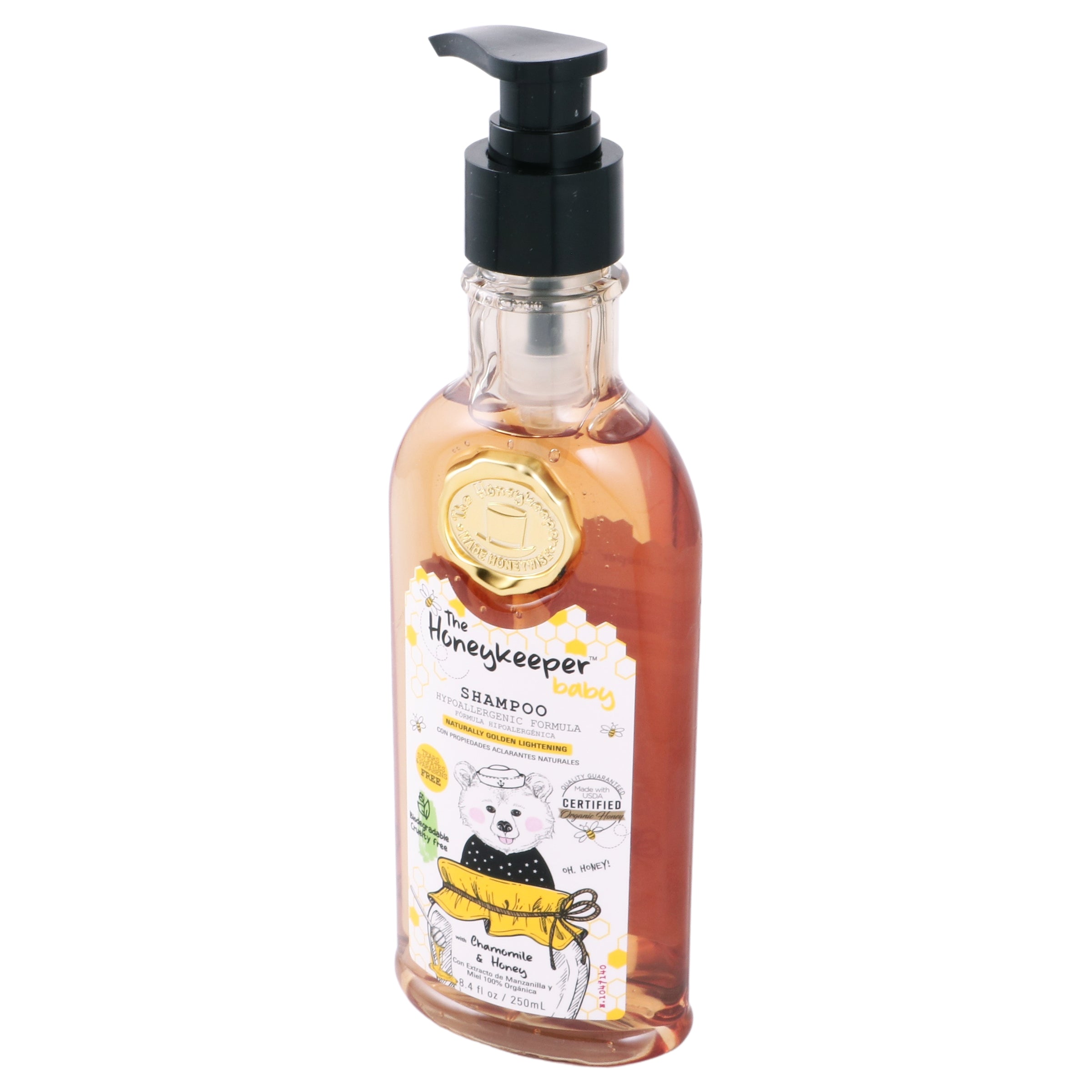 Shampoo Honeykeeper Manzanilla-Miel 250 Ml-4