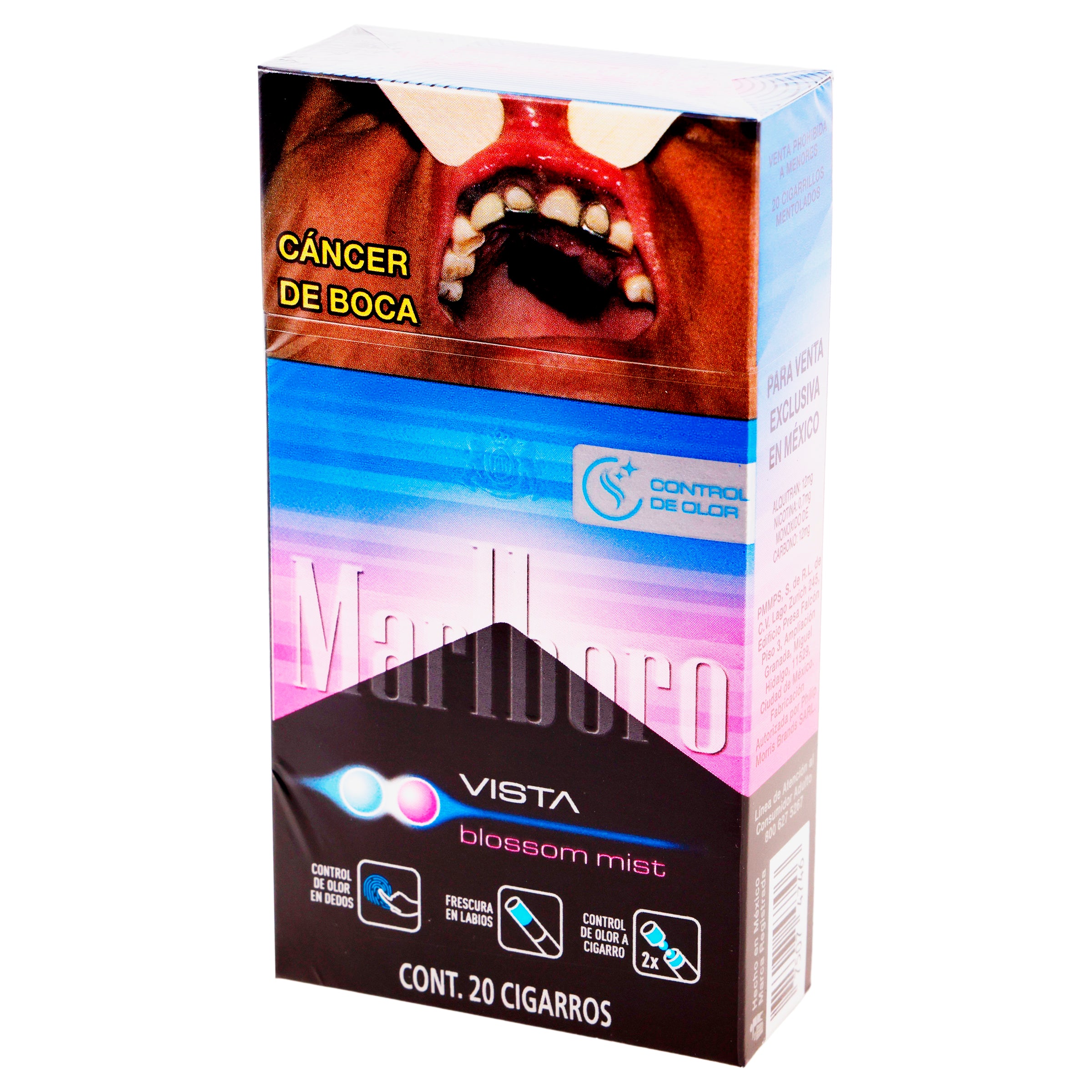 Malboro Vista Blossom Mist Con 20 Piezas-4