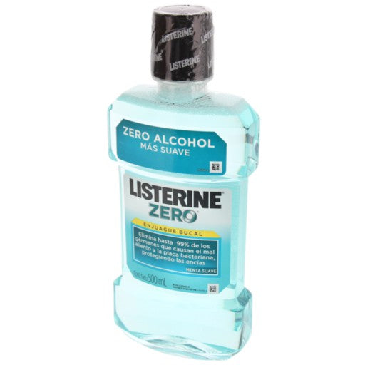 Enjuague Bucal Listerine Zero Menta Suave 500 Ml-5