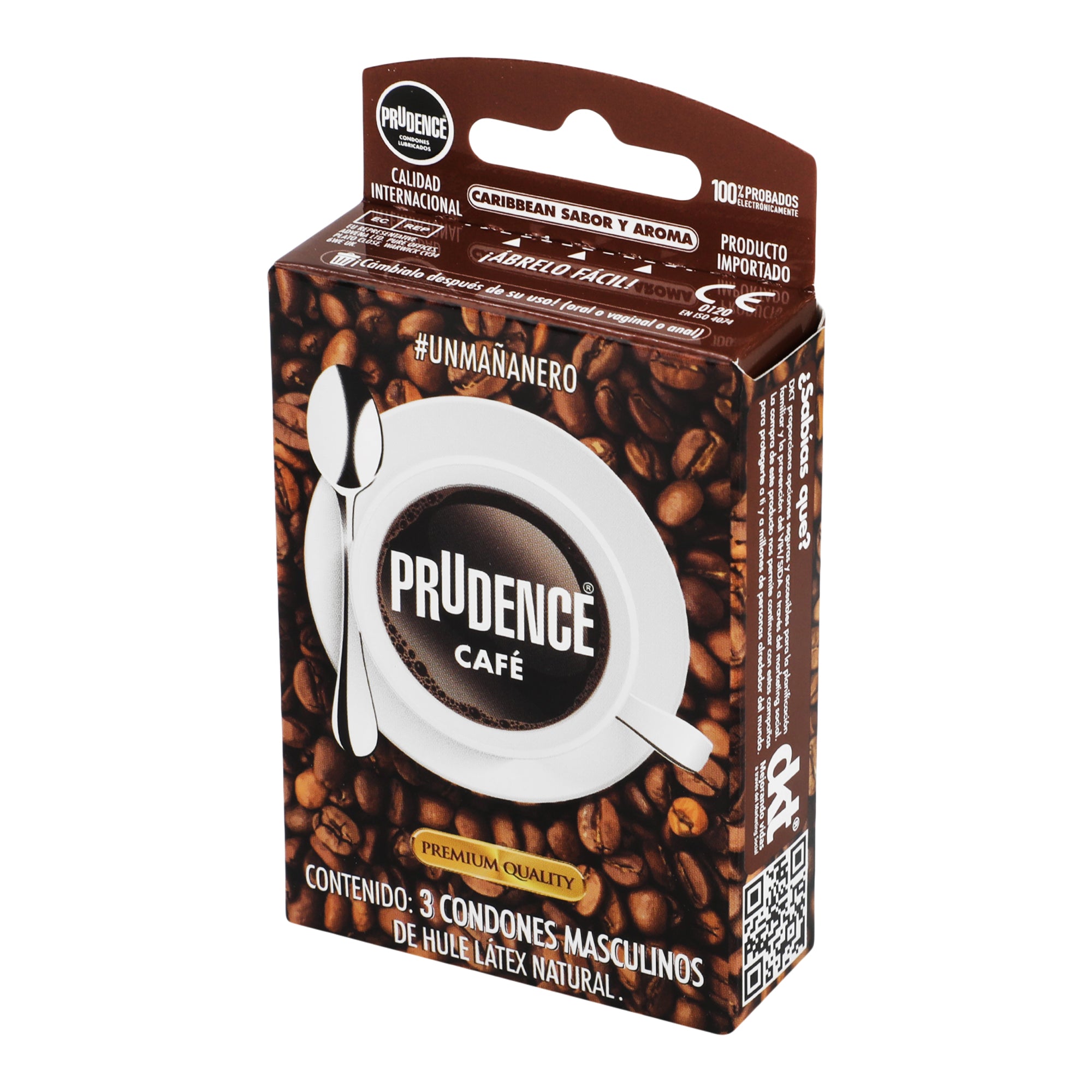 Preservativo Prudence Aroma Cafe Con 3 Piezas-3
