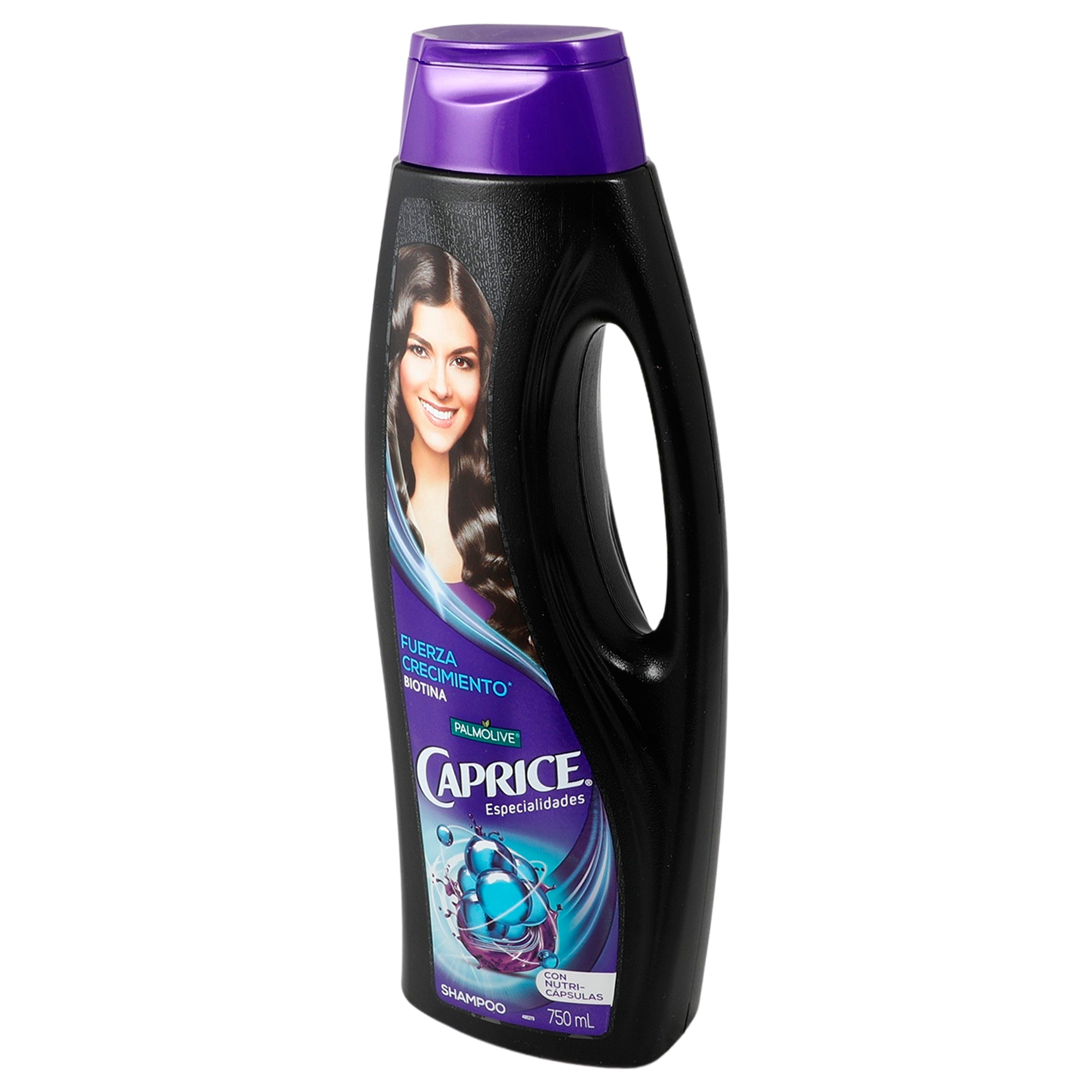 Shampoo Caprice Fuerza Crecimiento Biotina 750 Ml