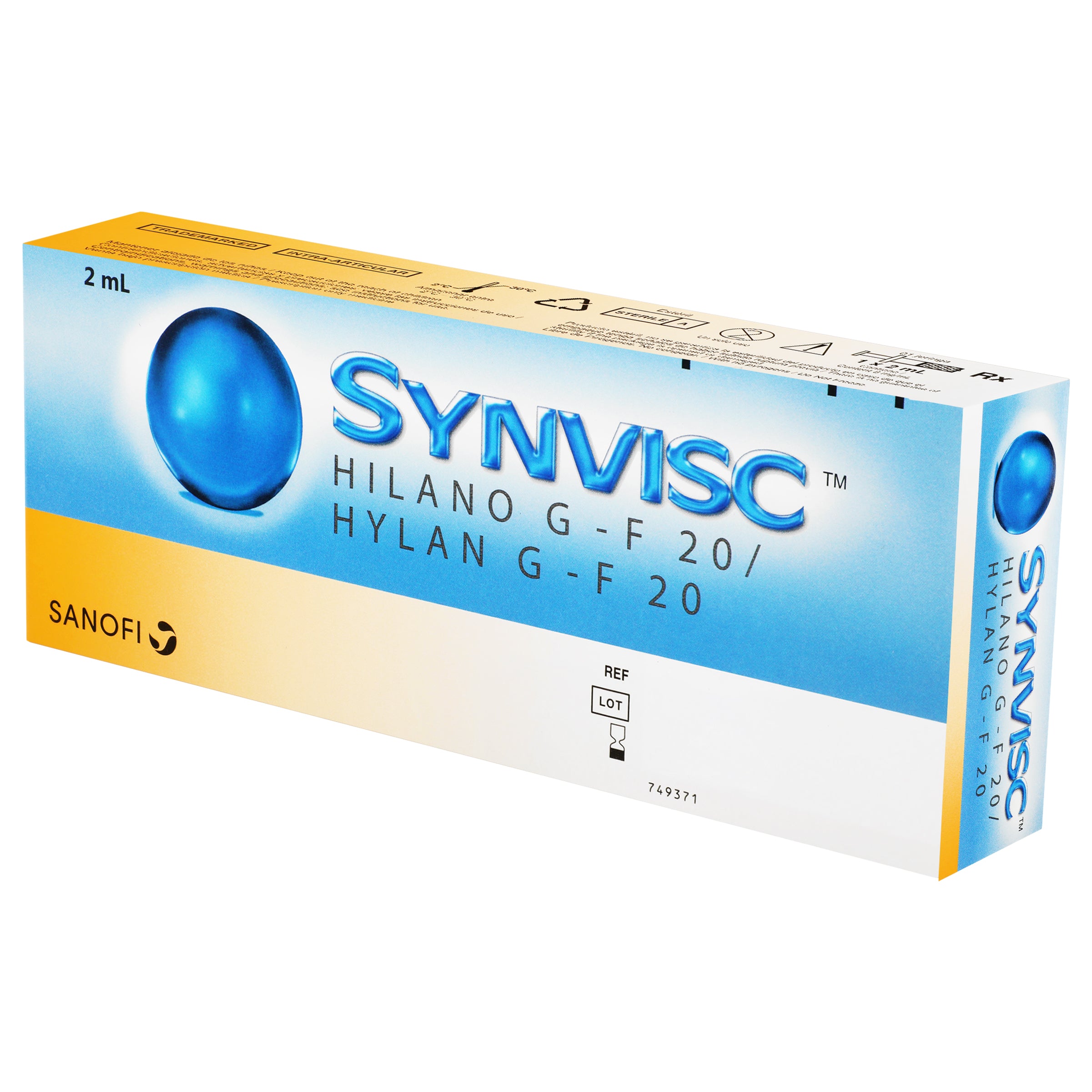Synvisc 8 Mg/Ml Jeringa Prellenada 1X2 Ml (Viscosuplementa)