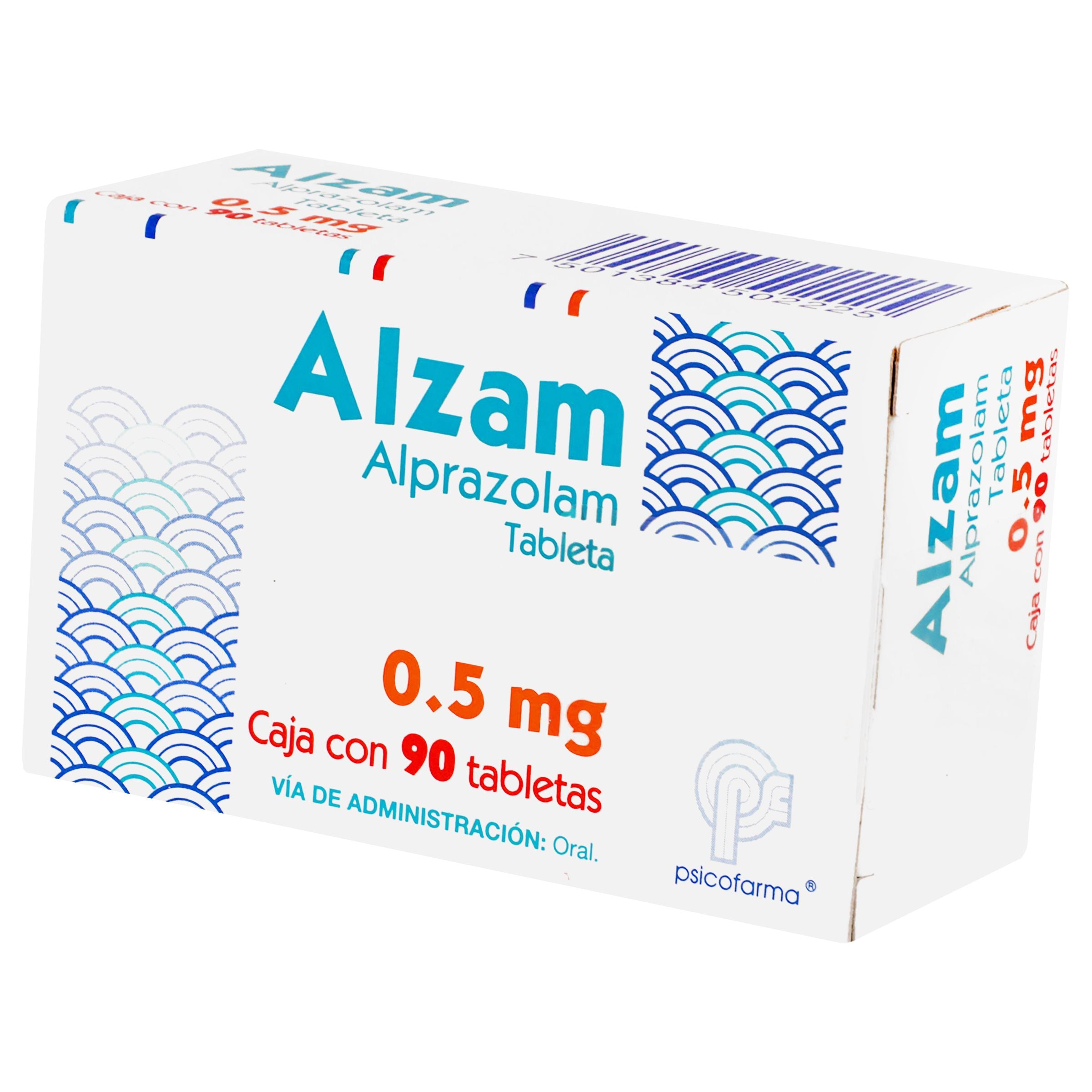 Alzam 0.50 Mg Con 90 Tabletas-3