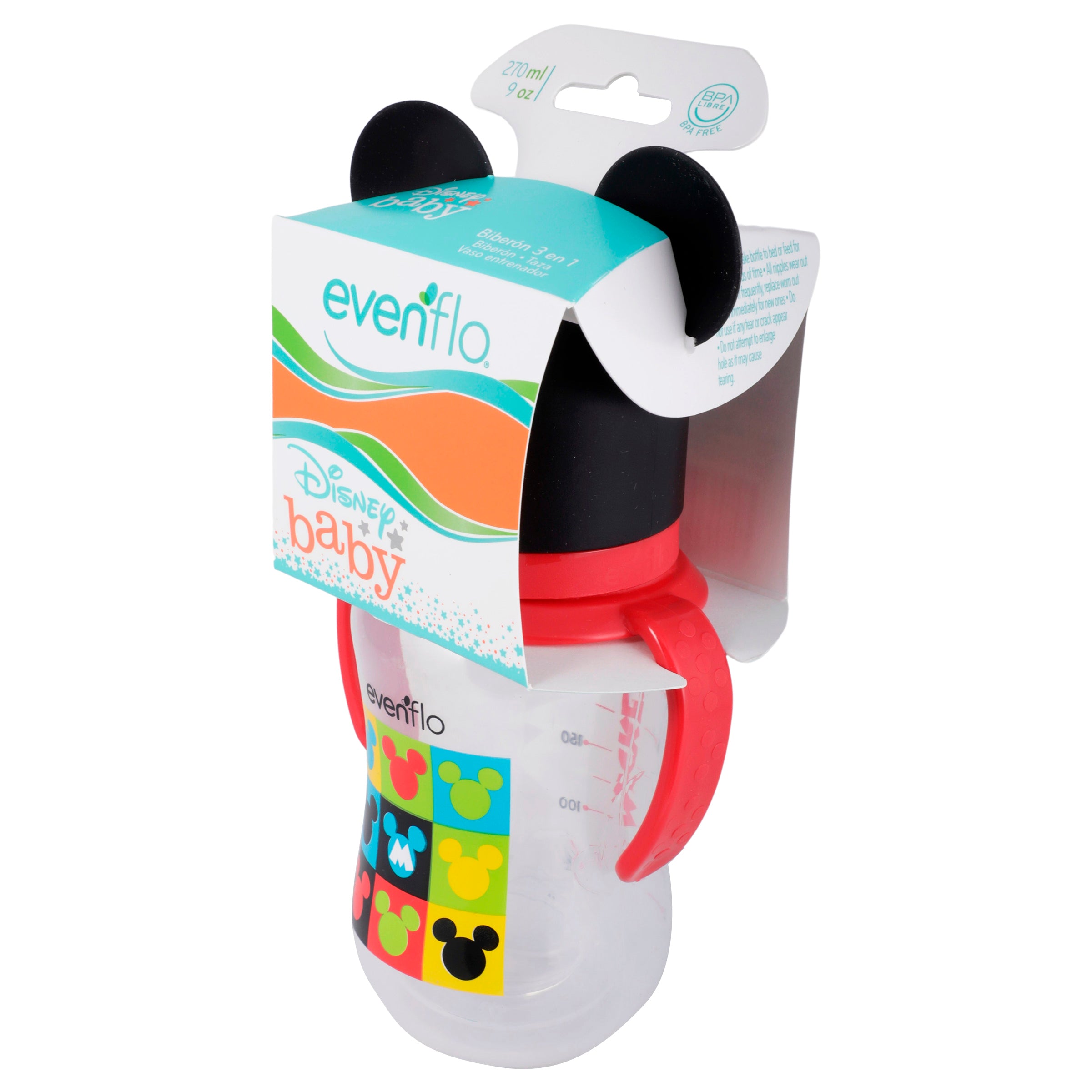 Biberón Evflo Disney 5En1 9Onz-4