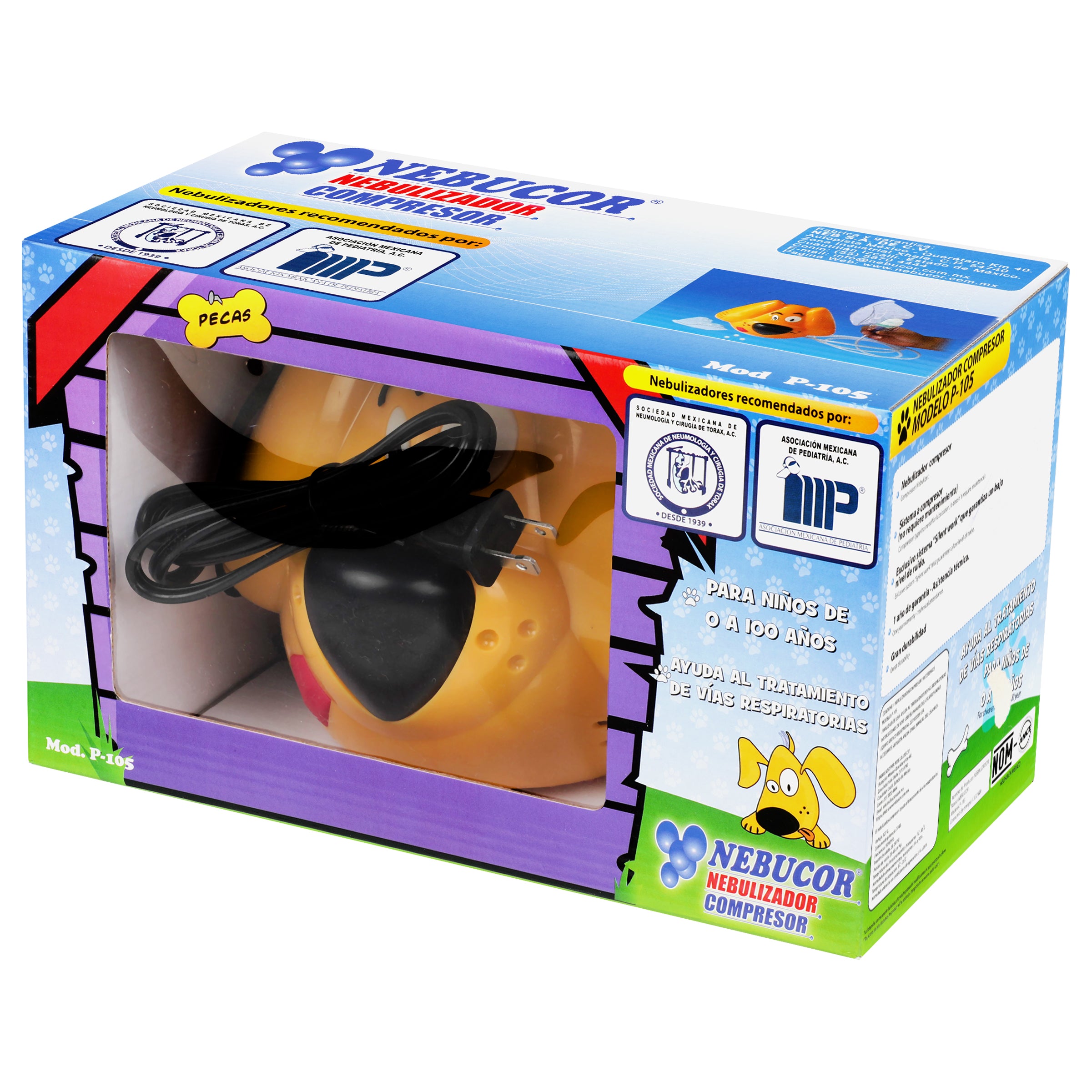 Nebulizador Nebucor Compresor Infantil-3