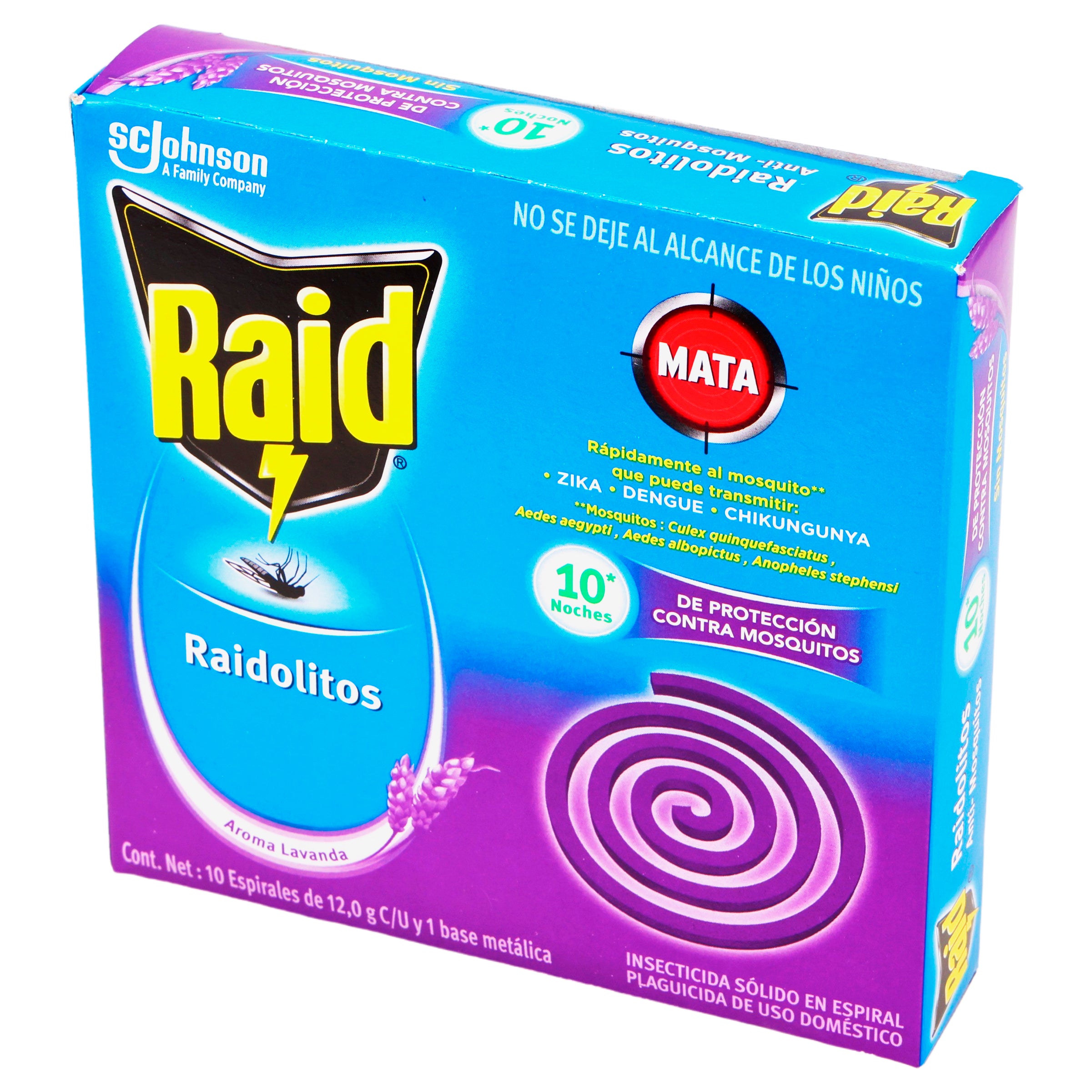 Raidolitos Lavanda Espirales C/10 Piezas-4