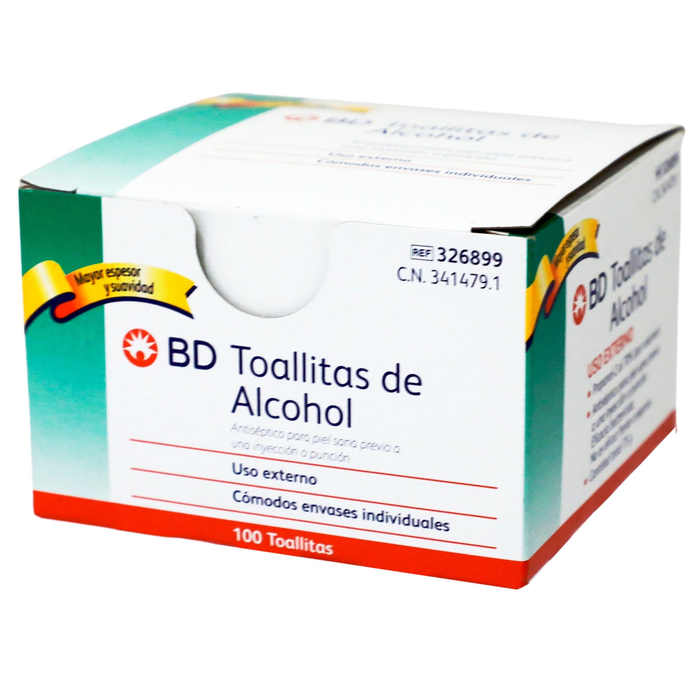 Alcohol Swabs Bd Caja Con 100 Toallitas-4