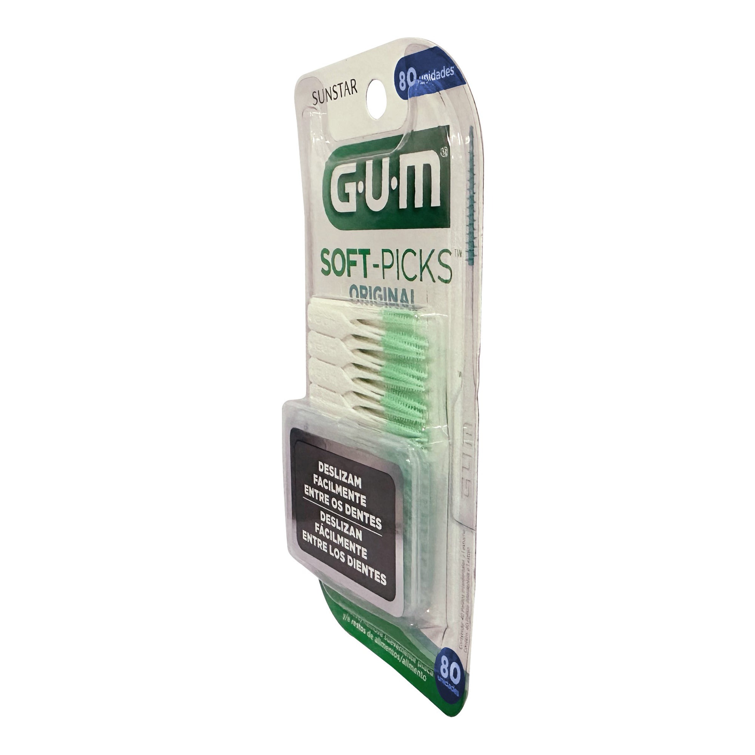 Palillos Gum Soft-Pick Original Con 80 Piezas-3