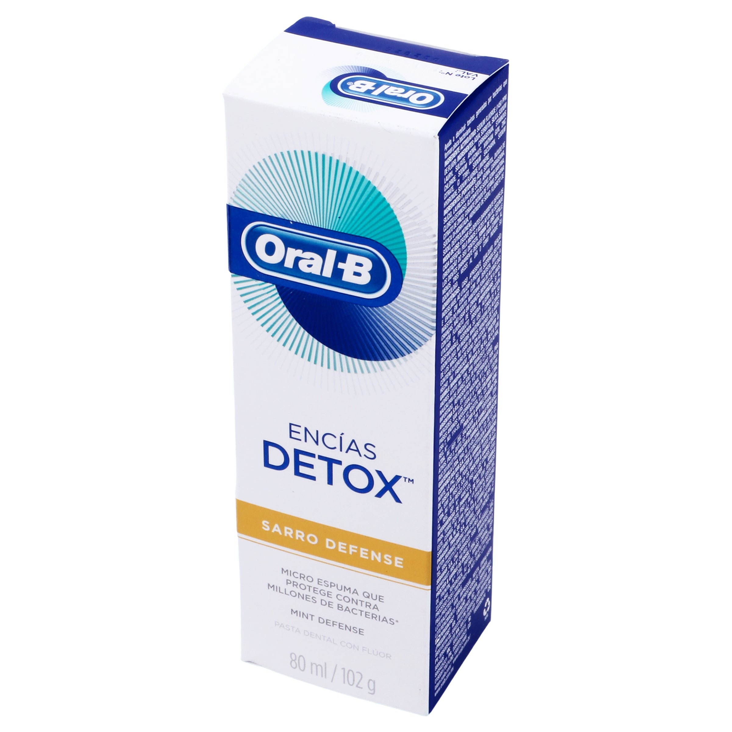 Crema Dental Oral-B Encias Detox 80 Ml-4
