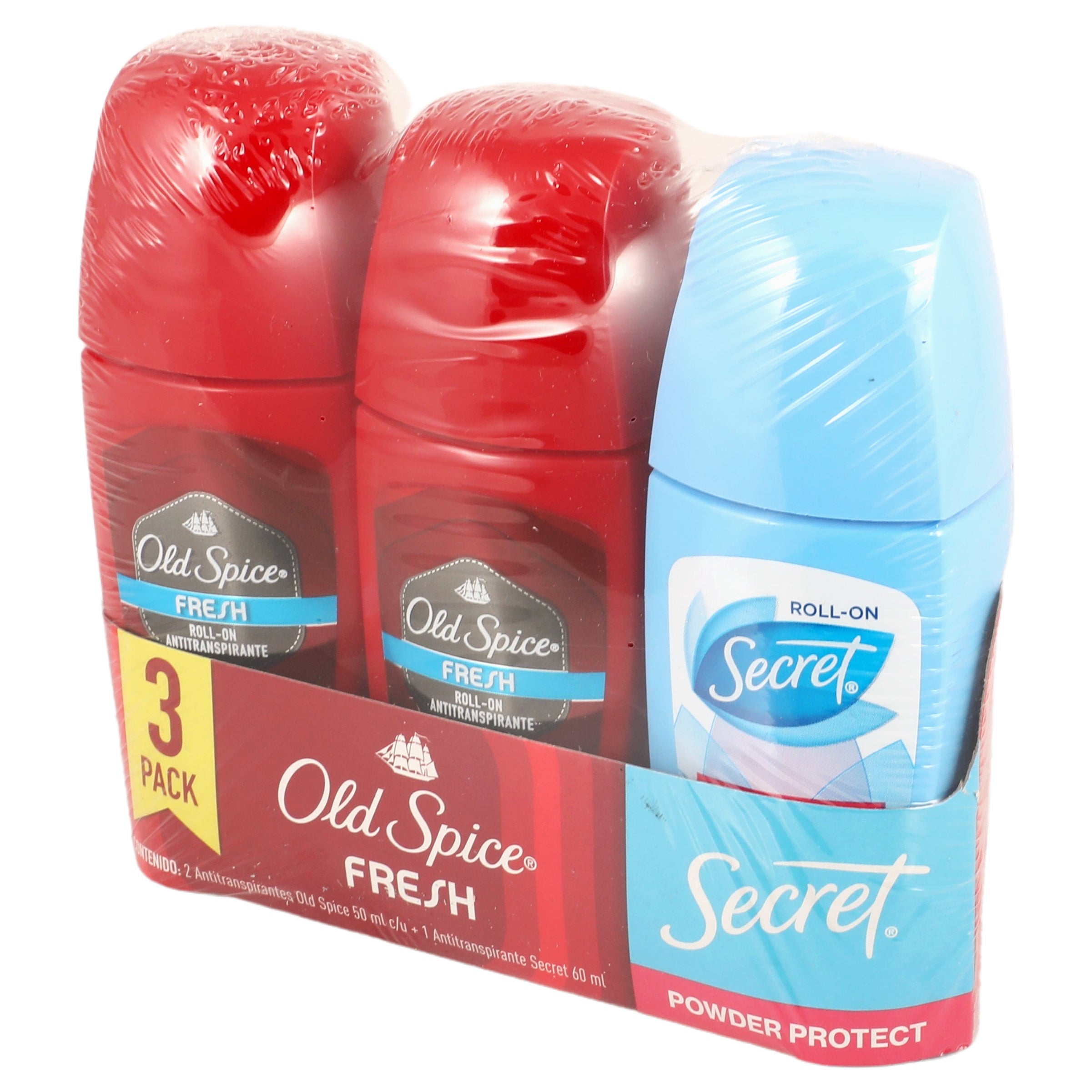 Desodorante Old Spice Con 2+1 Secret 60 Ml-3
