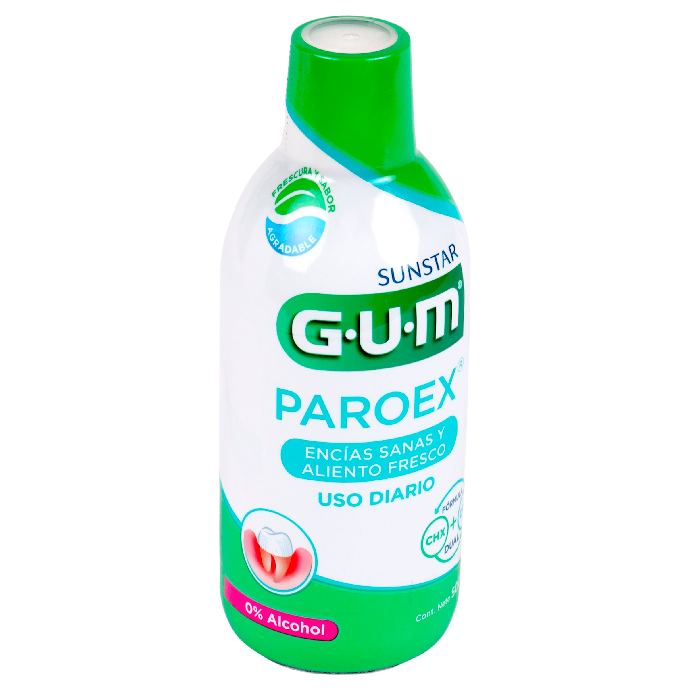 Enjuague Bucal Gum Paroex Uso Diario 500 Ml-4