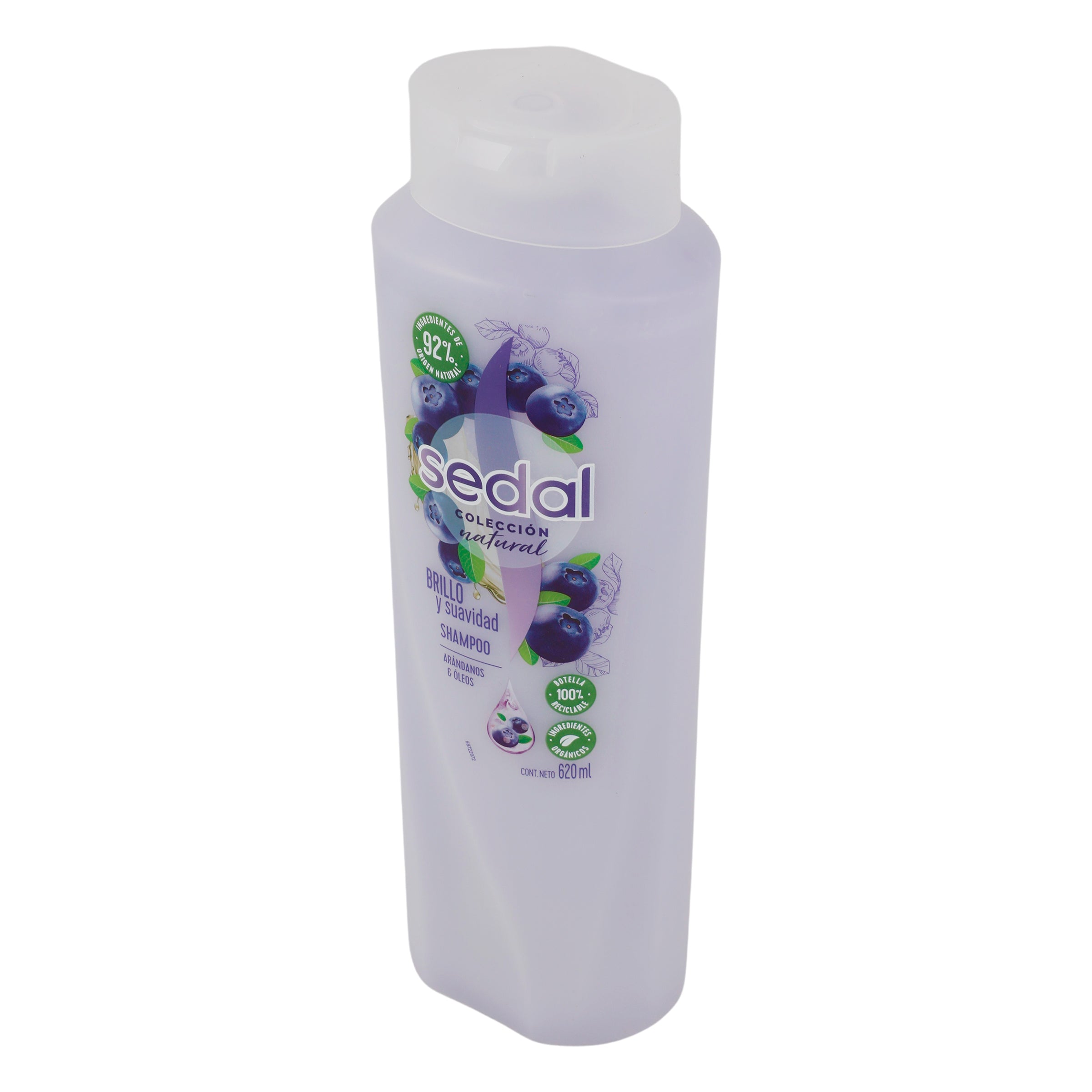 Shampoo Sedal Brillo Suavidad Arandano Y Oleo 620 Ml
