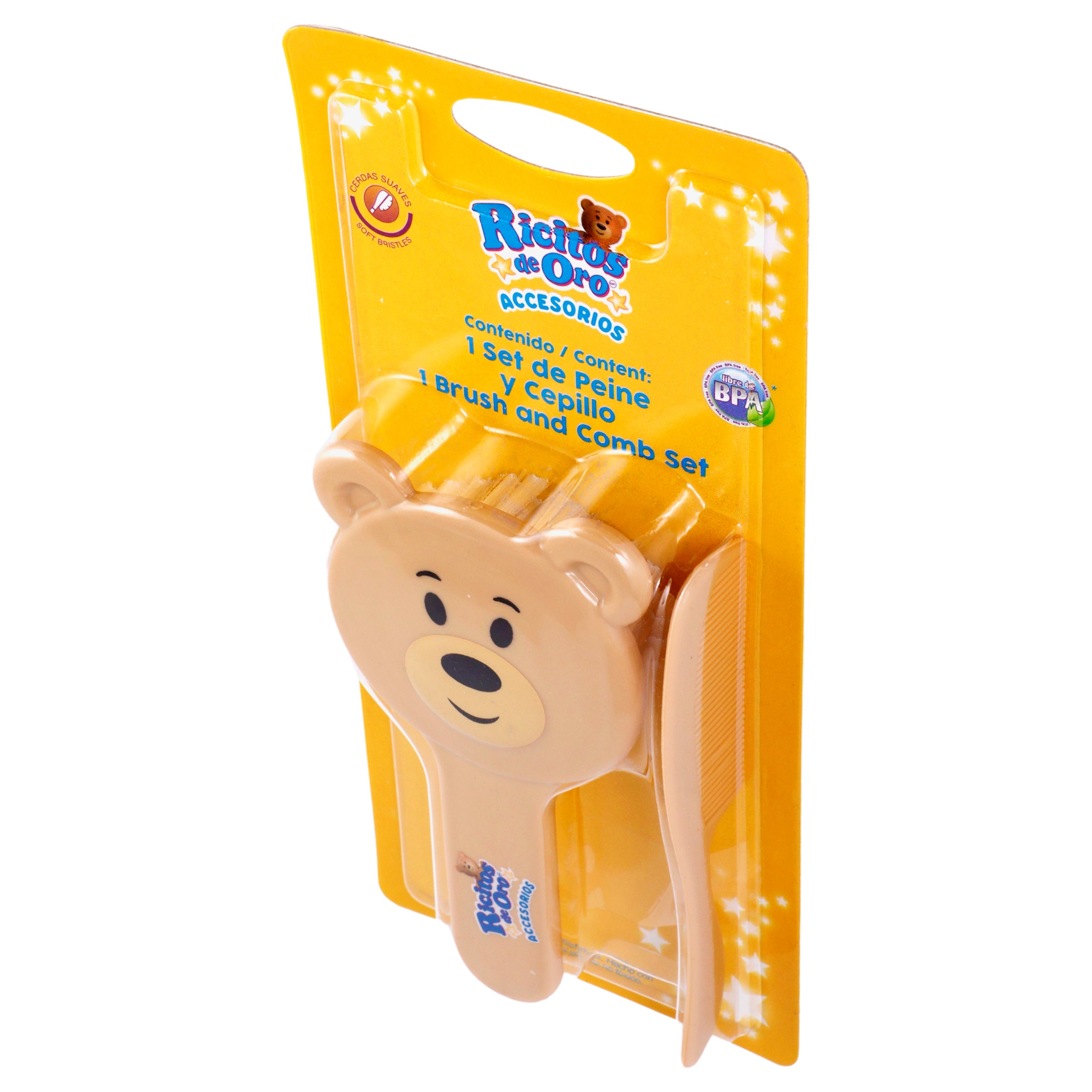 Set Ricitos De Oro Peine Y Cepillo-3