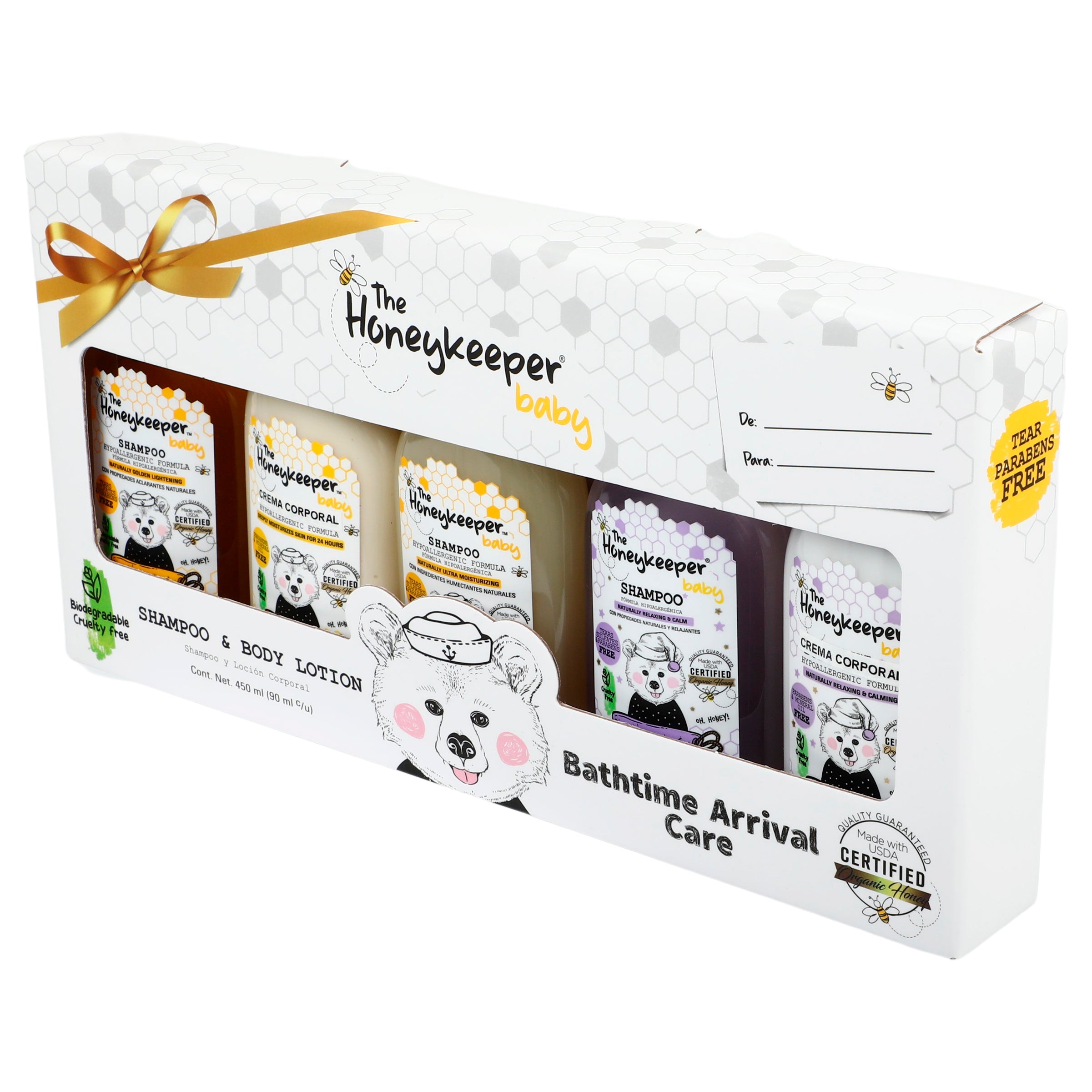 Kit Honeykeeper 3 Shampoo, 2 Locion 90 Ml-3