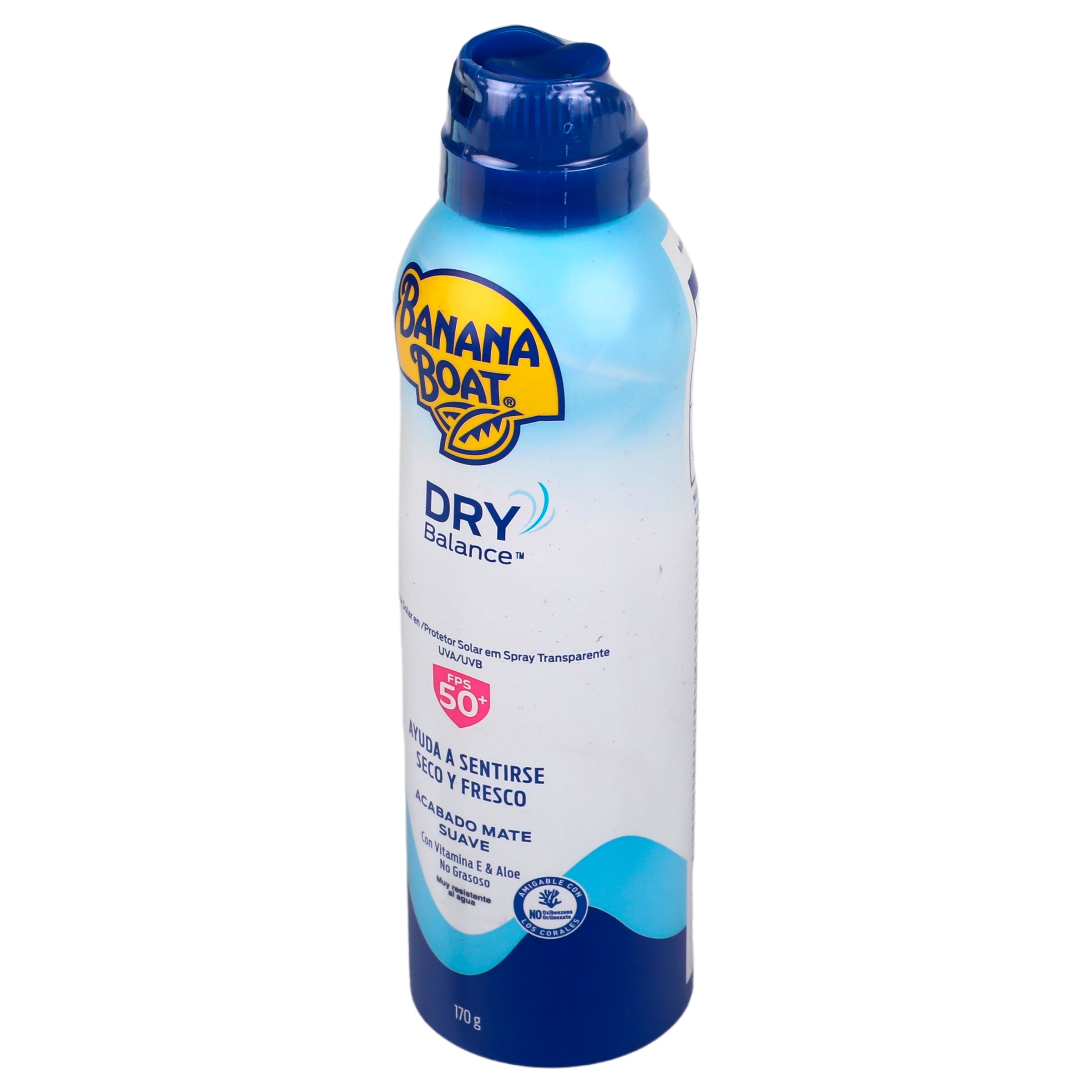 Bloqueador Banana Boat Dry Spray Fps 50 220 Ml