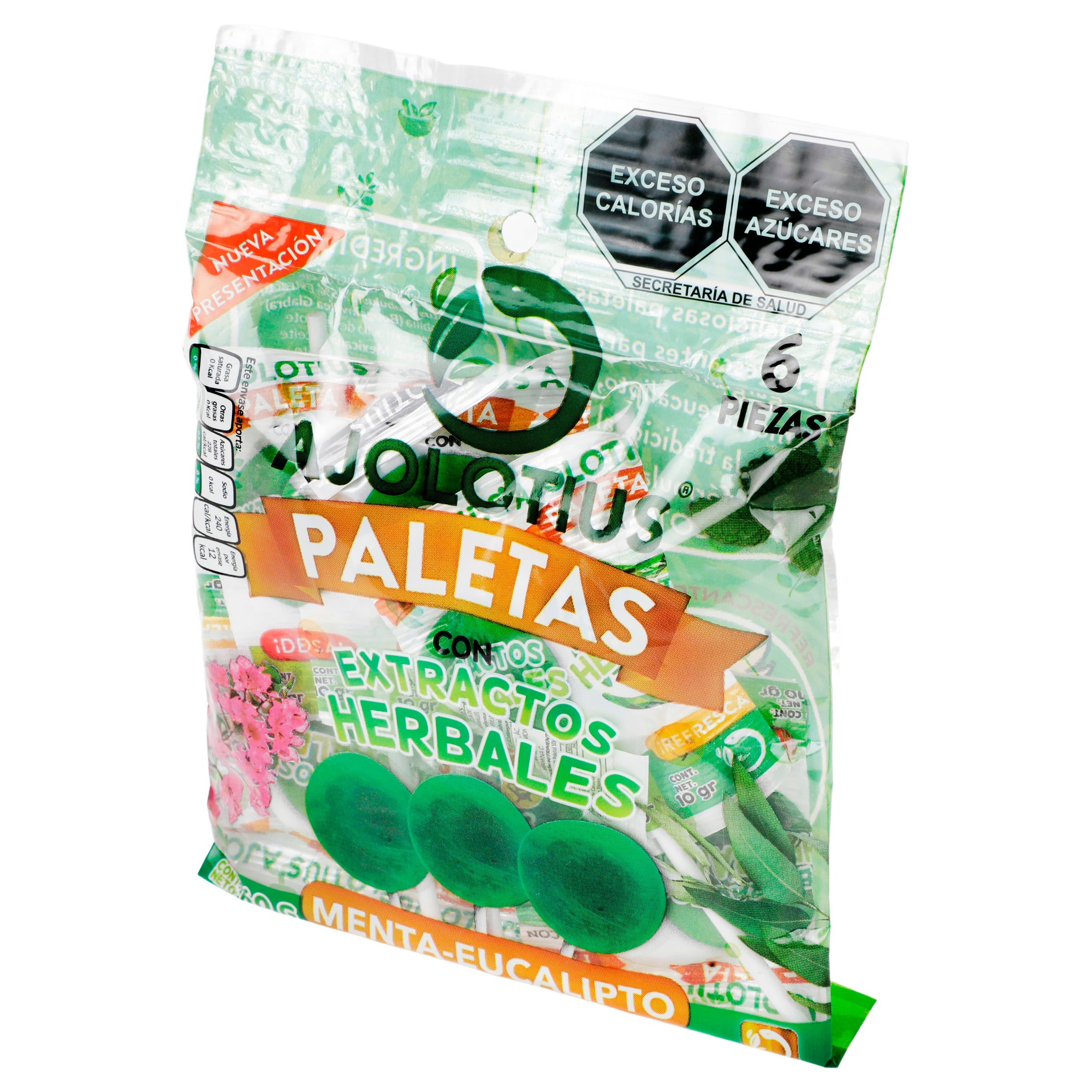 Ajolotius Paleta Menta Y Eucalipto Con 6 Piezas-3