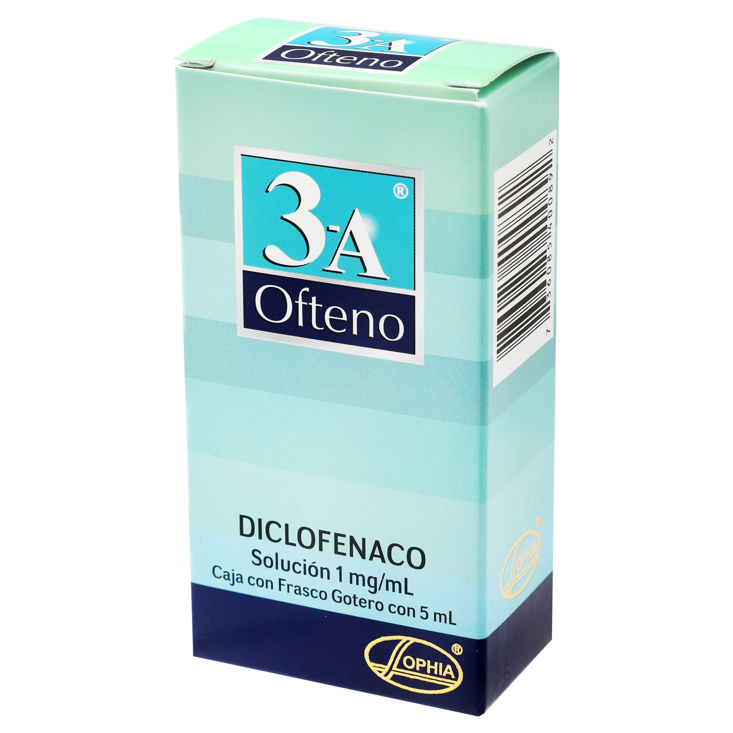 3-A Ofteno 1 Mg Gotas Oftalmicas 5 Ml