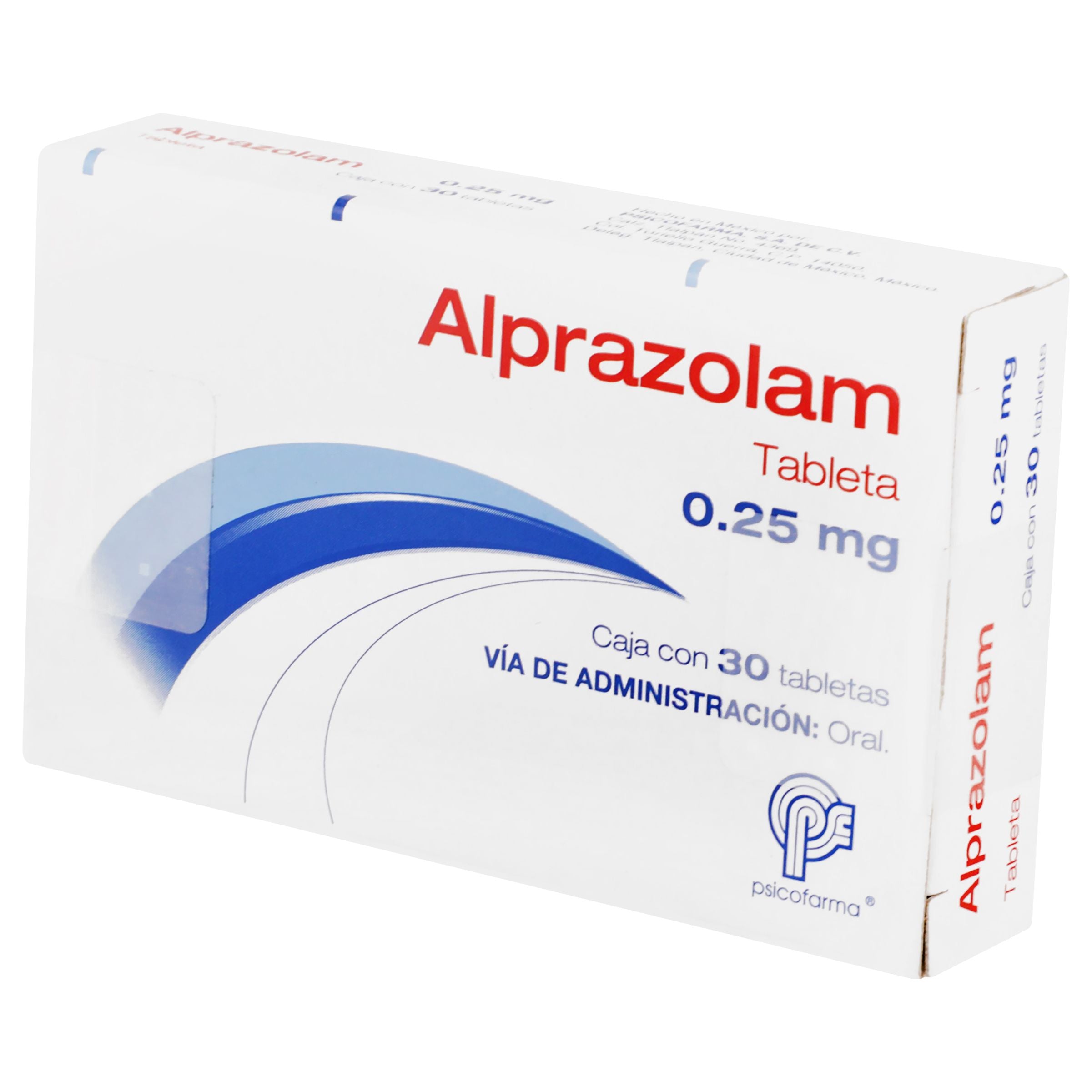 Alprazolam 0.25 Mg Con 30 Tabletas-3