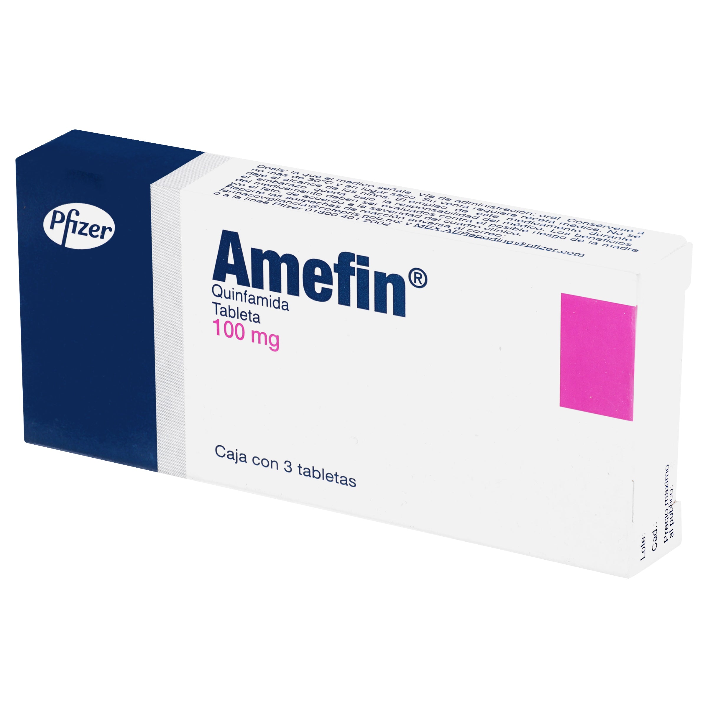 Amefin 100 Mg Con 3 Tabletas-4