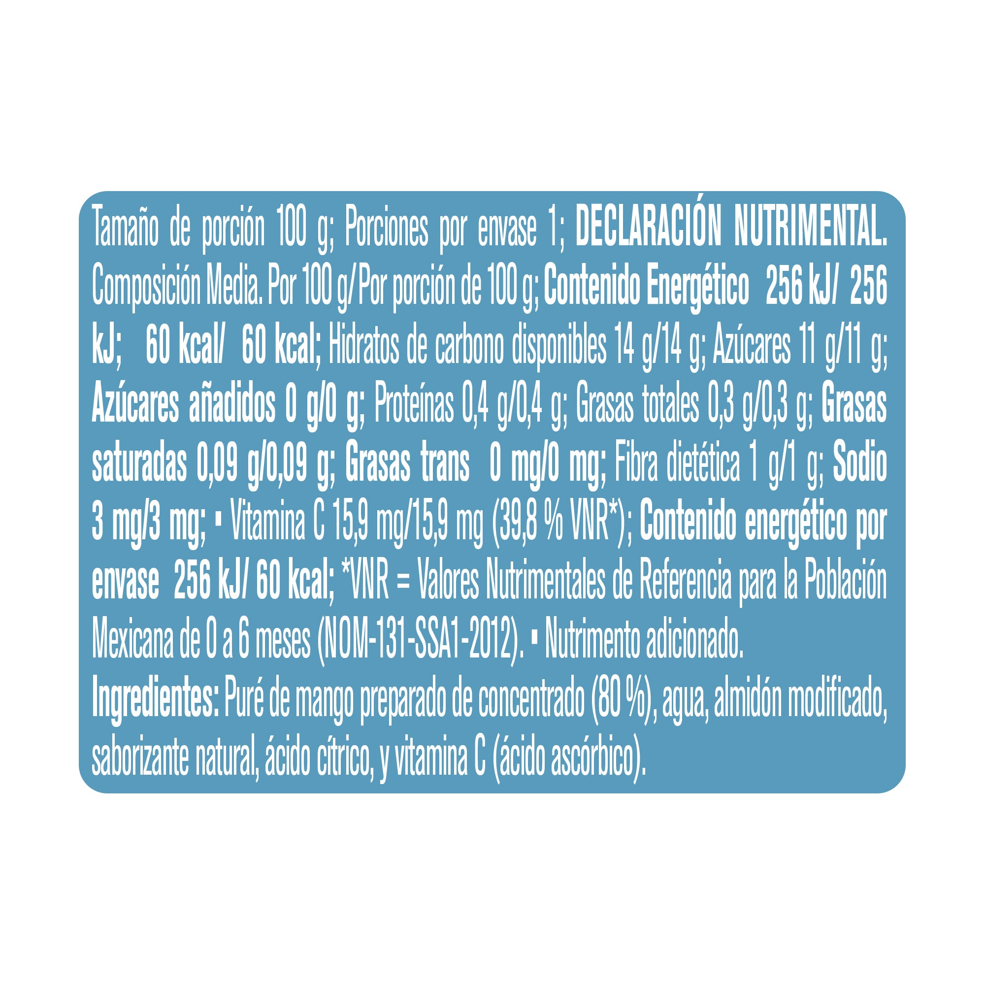 Gerber Segunada Etapa Pure Mango 100 G-9