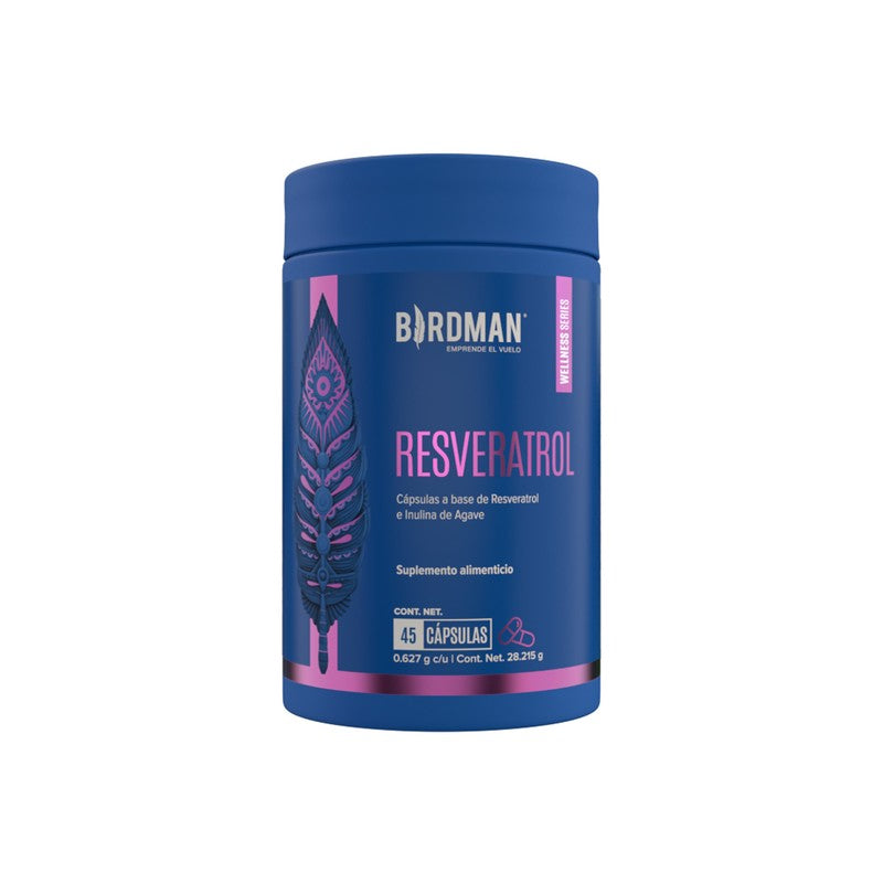Resveratrol 300 Mg Con 45 Capsulas Birdman 7503038209887