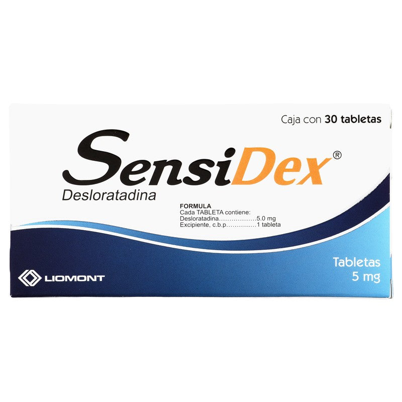 Sensidex 5 Mg Con 30 Tabletas 7501299307823