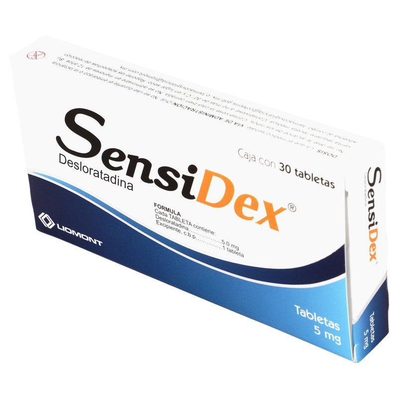 Sensidex 5 Mg Con 30 Tabletas 7501299307823 3