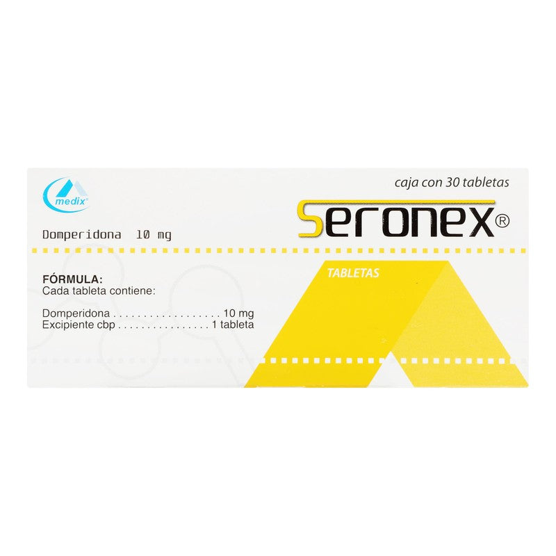 Seronex 10 Mg Con 30 Tabletas 7501293200335