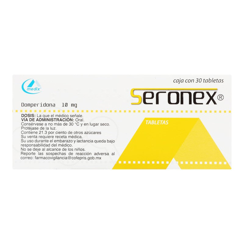 Seronex 10 Mg Con 30 Tabletas 7501293200335 6