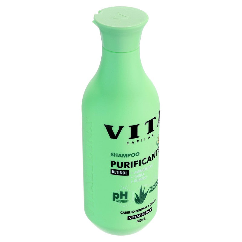 Shampoo Vitacilina Purificante 400 Ml 7502250342457 2