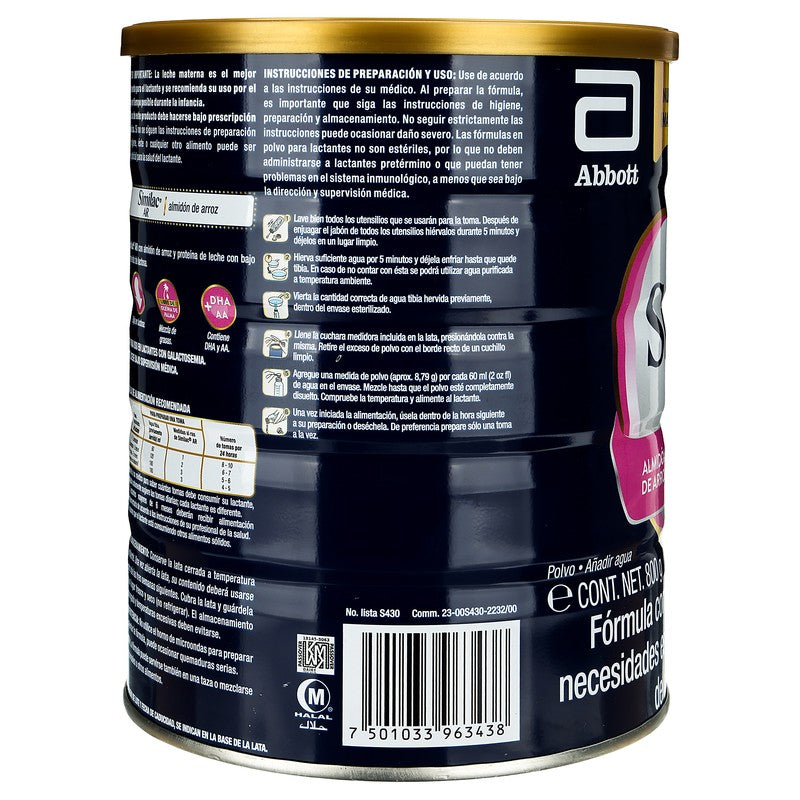 Similac Ar 0-12 Meses Polvo 800 G 7501033963438 8