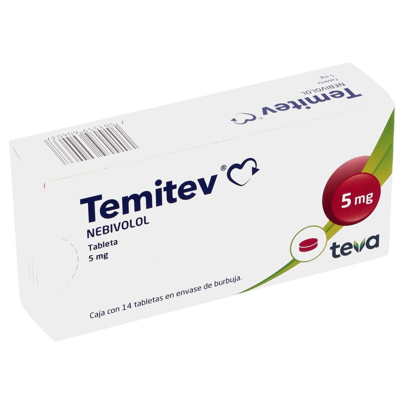 Temitev 5 Mg Con 14 Tabletas 7501559604037 2