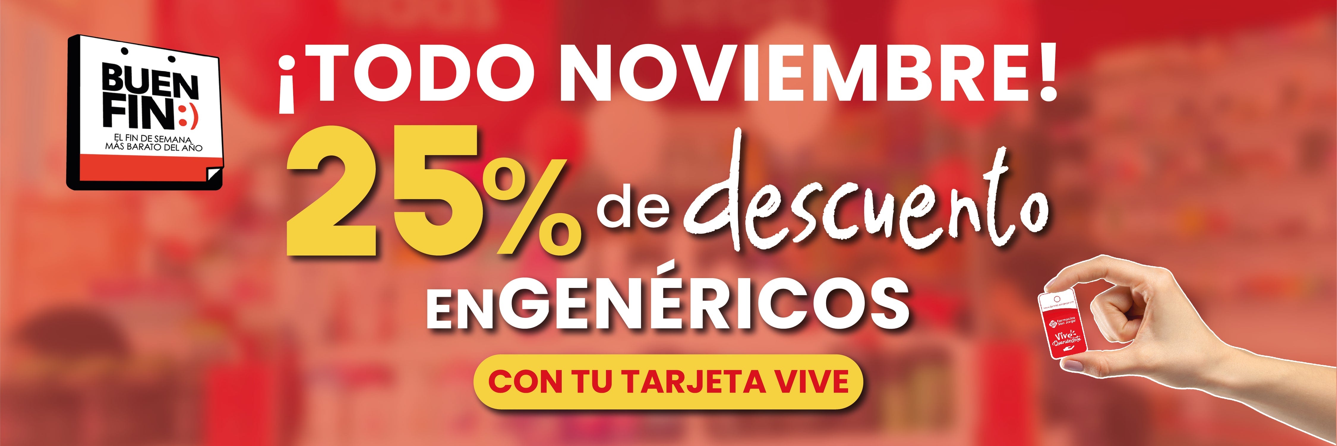 todo noviembre descuento en genericos