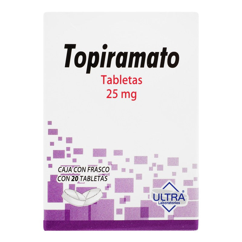 Topiramato 25 Mg Con 20 Tabletas 7502216796553 3