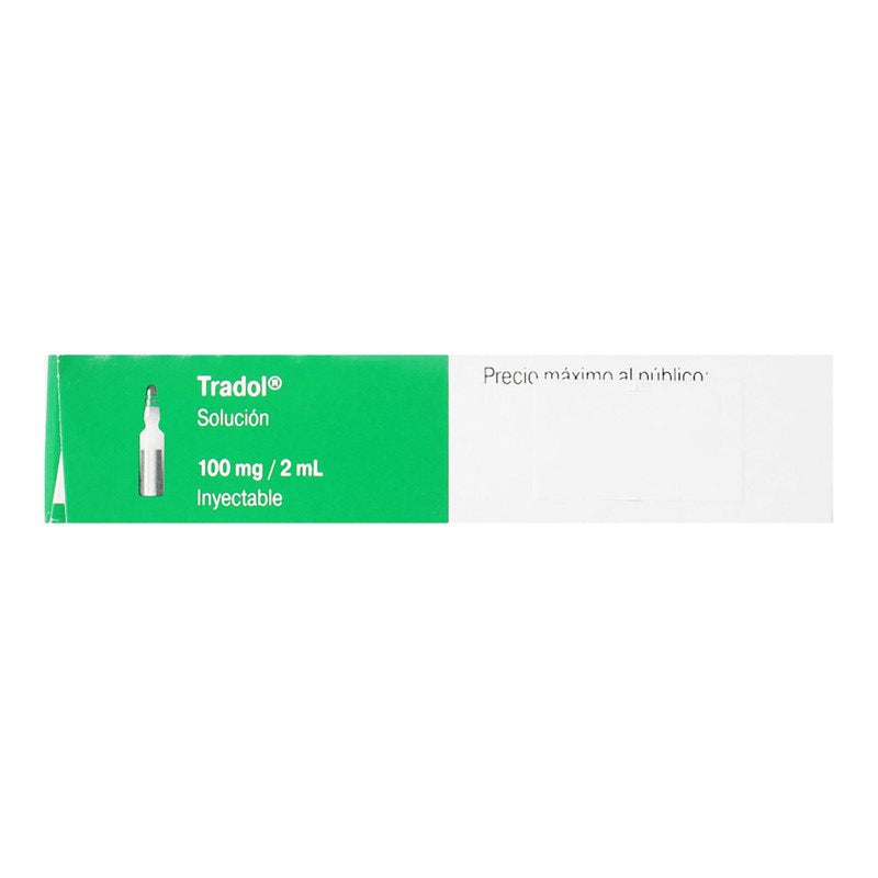 Tradol 100 Mg Ampolleta 5 X 2 Ml 7501124760076 7
