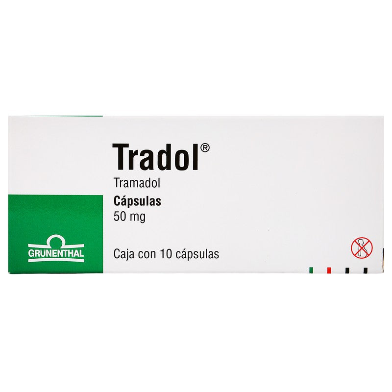 Tradol 50 Mg Capsulas 10 7502209290341