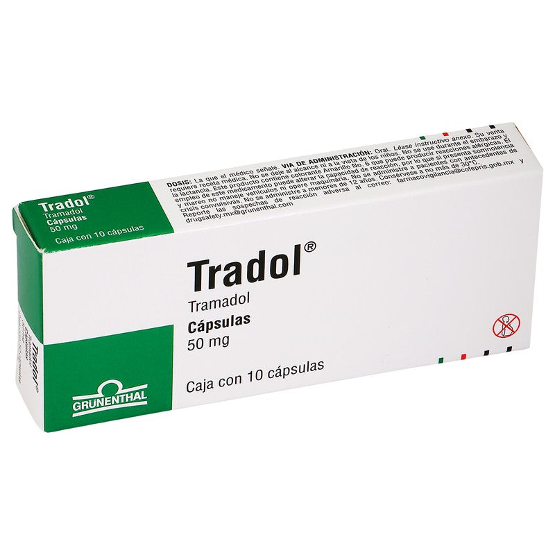 Tradol 50 Mg Capsulas 10 7502209290341 2