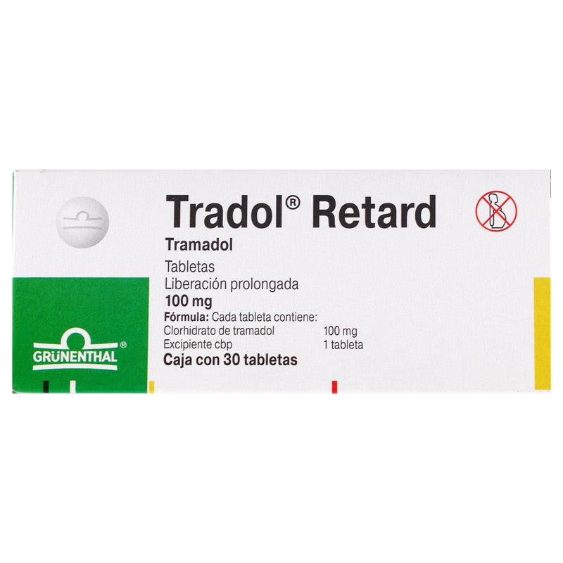 Tradol-Retard 100 Mg Tabletas 30 7502209290914 3