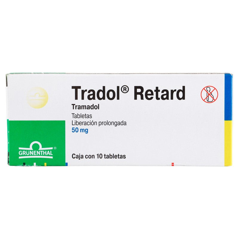 Tradol-Retard 50 Mg Tabletas 10 7502209290365