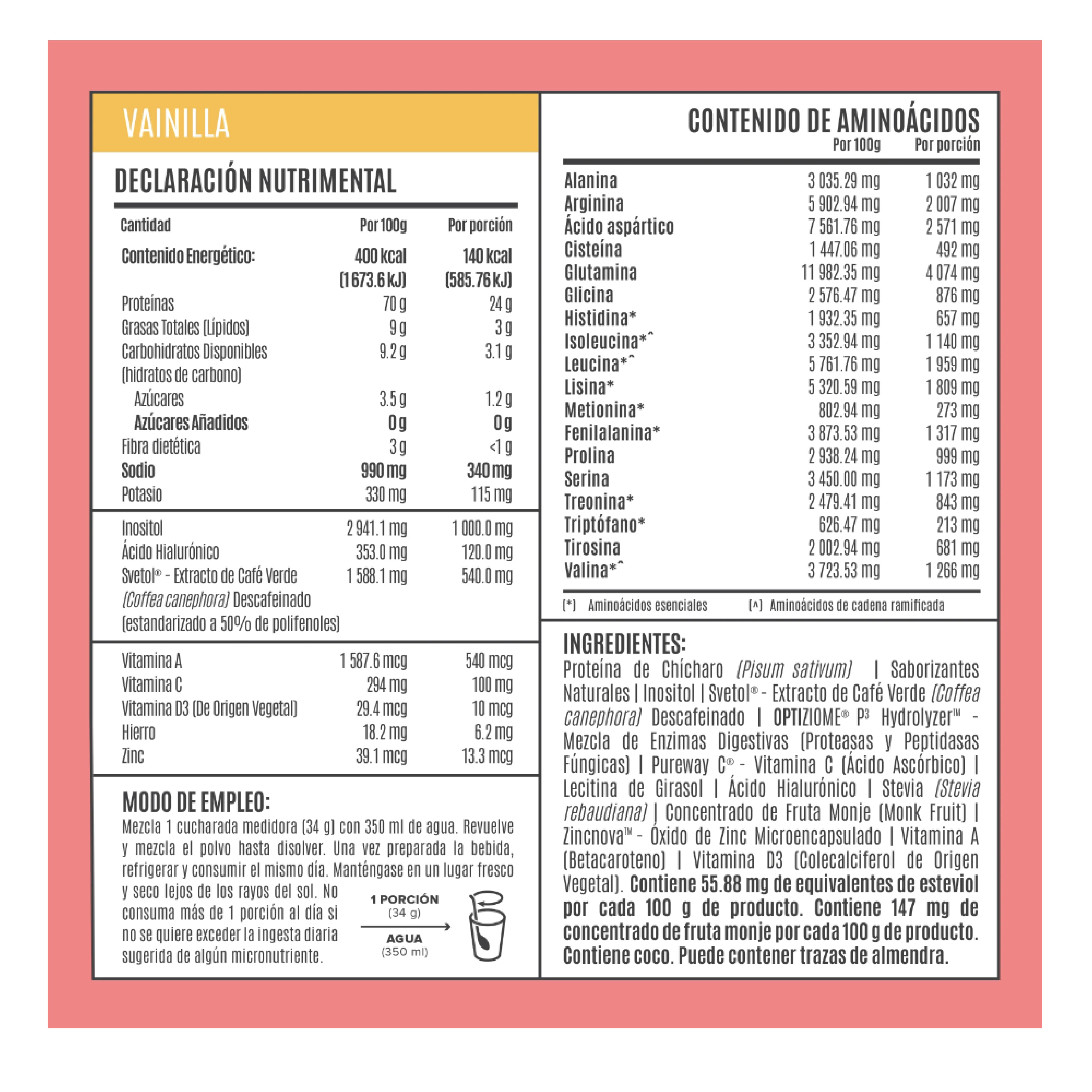 Fitmingo Proteina Vainilla 510 G Birdman