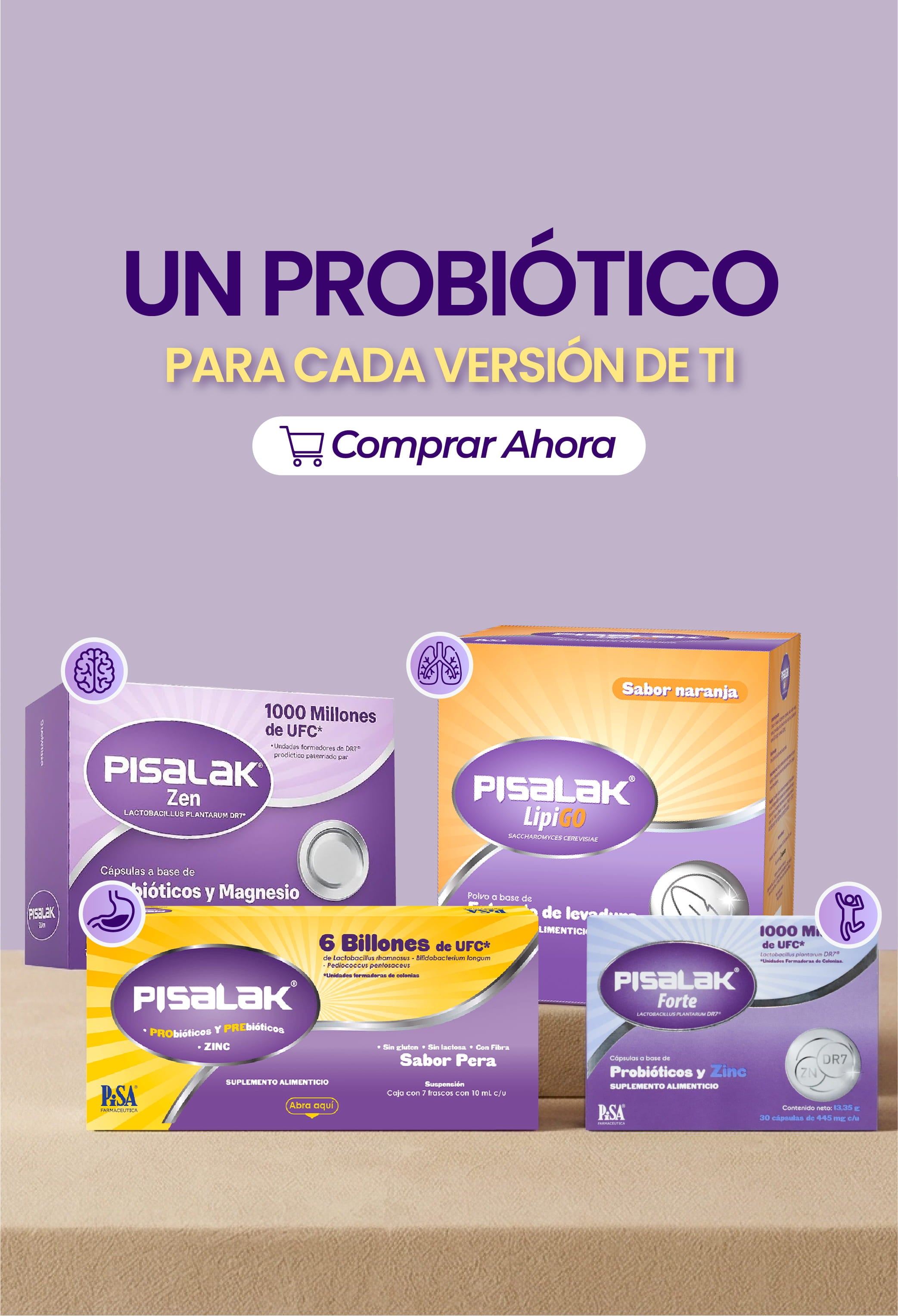 un probiótico para cada versión de ti