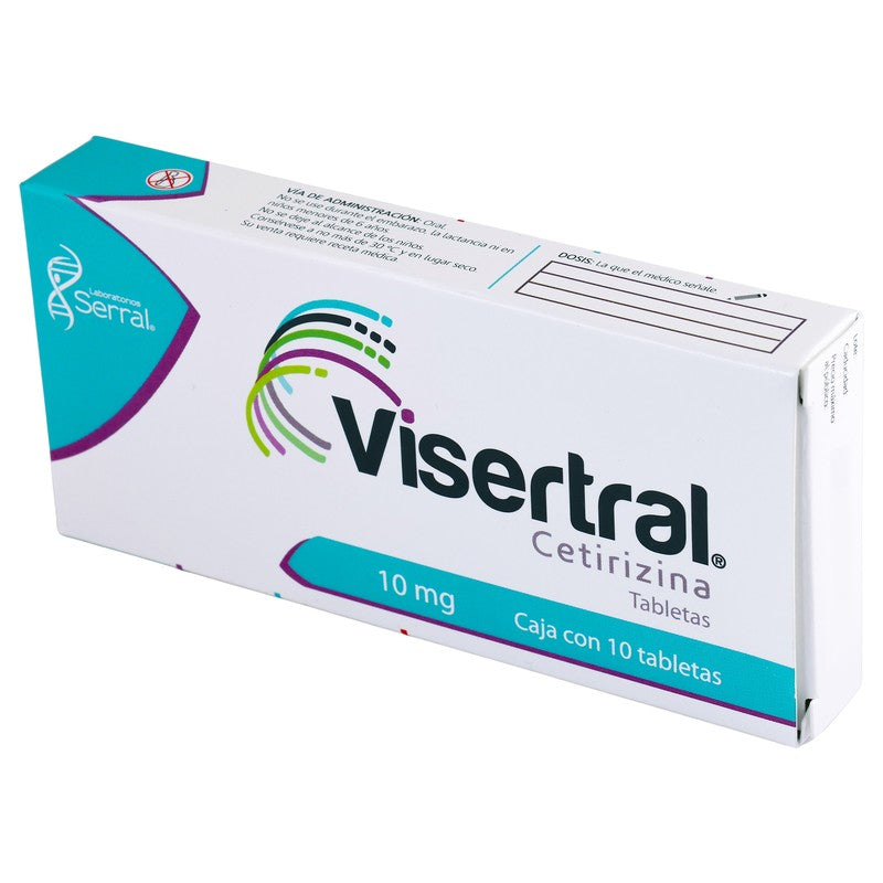 Visertral 10 Mg Con 10 Tabletas 7501258205863 4