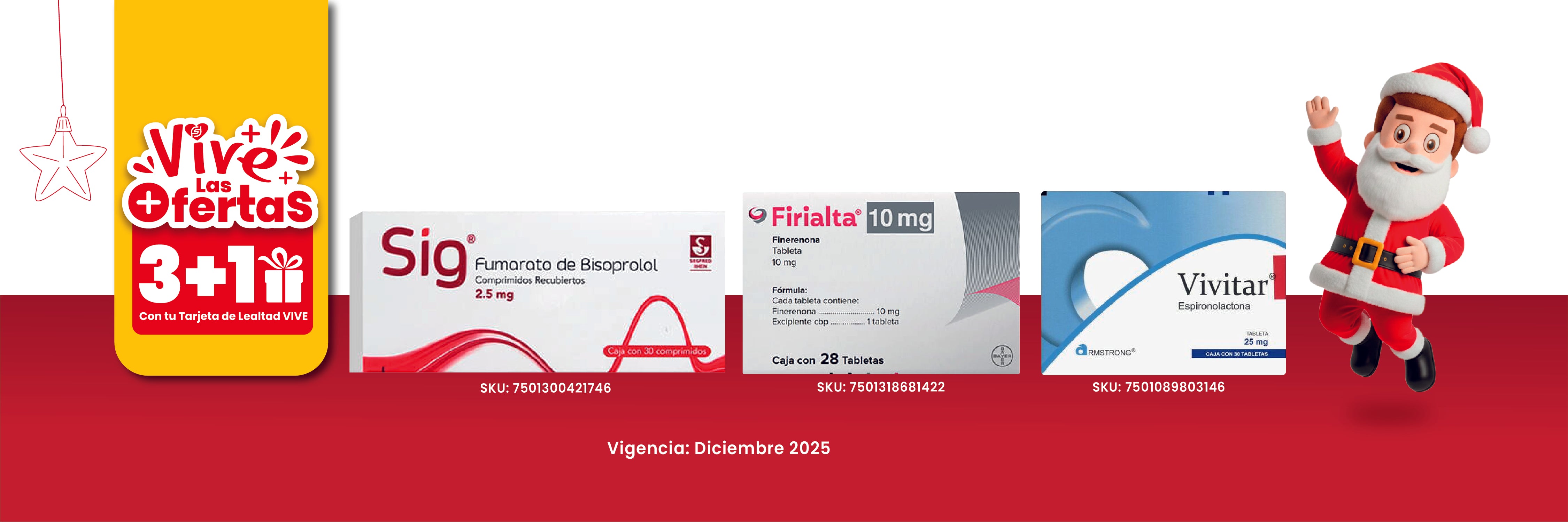 vive las ofertas 3+1