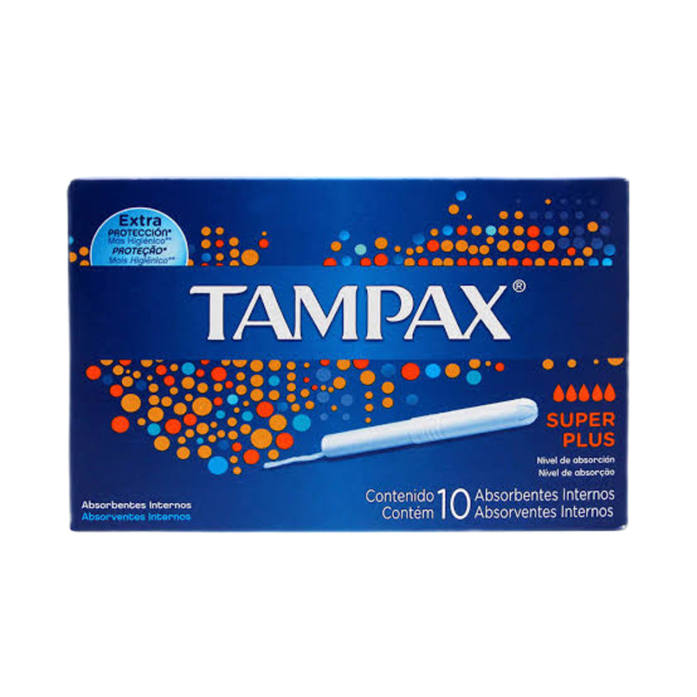 TAMPONES TAMPAX SUPER PLUS10 242