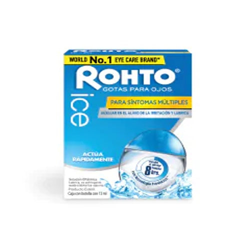 ROHTO SOLUCIÓN OFT ICE GOTAS 13 ML