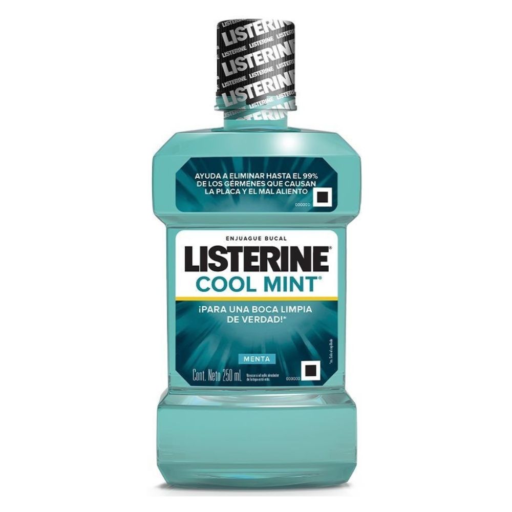 ENJUAGE BUCAL ANTISEP LIST COOL M 250 ML