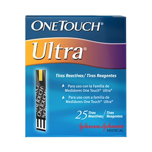 Tiras Reactivas Ultra One Touch Con 25