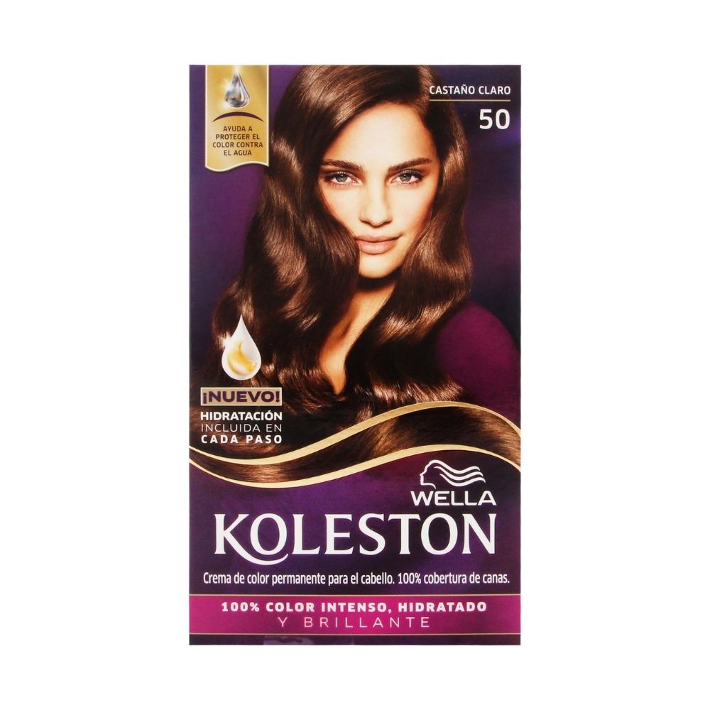 Tinte Koleston Crema Color Casta¤o Claro 50