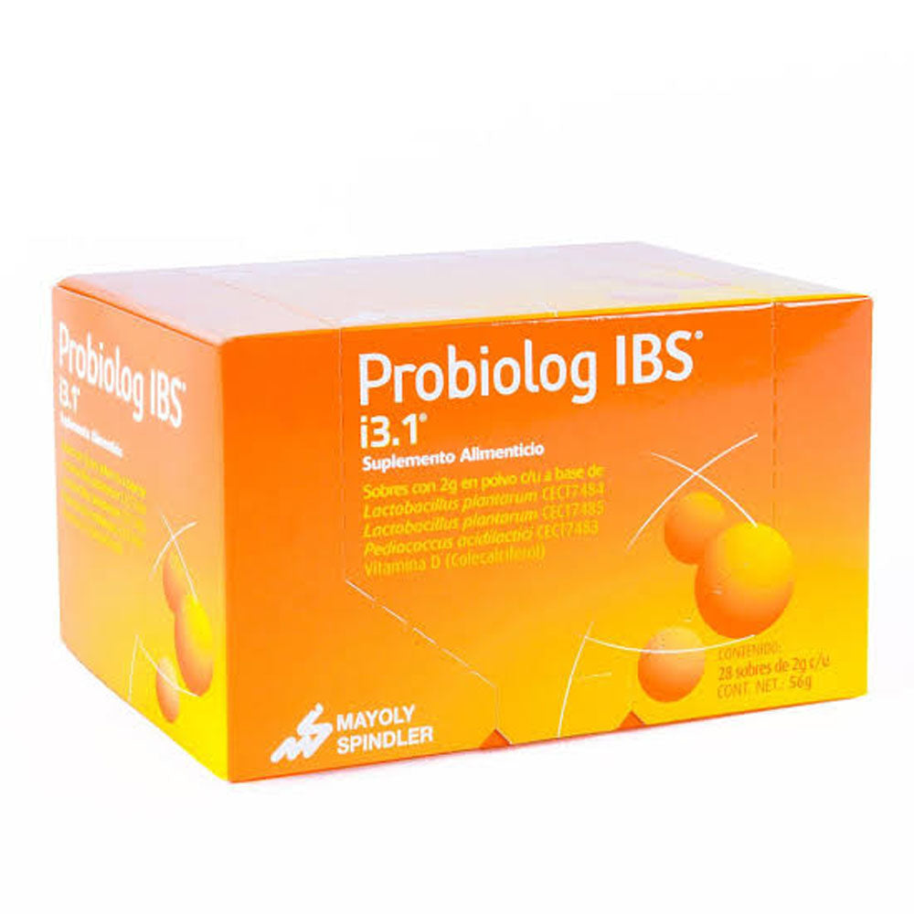 Probiolog Ibs Suplemento Alimenticio Con 28 Sobres X 2 G